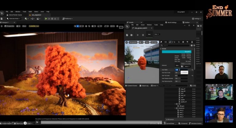 End Of Summer – The Making of A Captivating Animated Scene